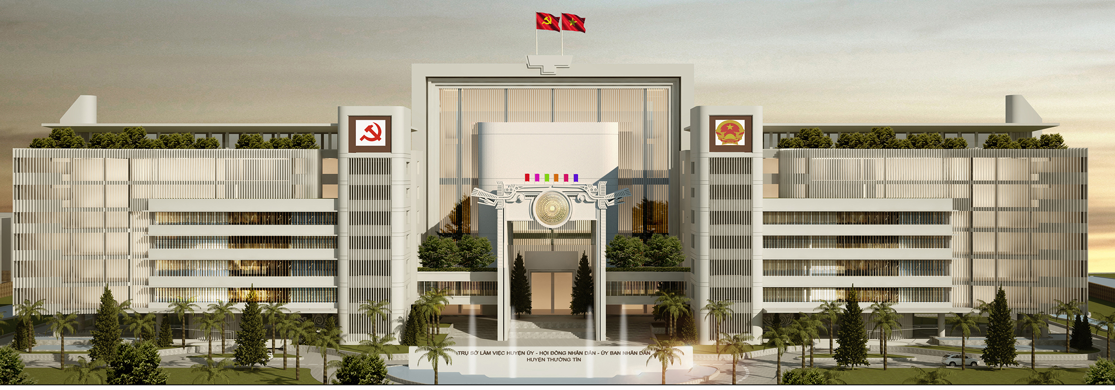 Gói thầu xây dựng công trình và mua sắm lắp đặt thiết bị thuộc Dự án Xây dựng trụ sở Huyện ủy – HĐND - UBND huyện Thường Tín, Thành phố Hà Nội 